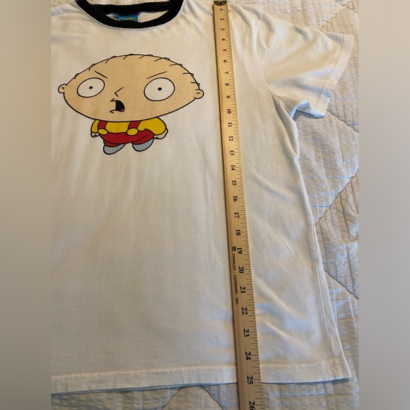 Family Guy “Stewie” short sleeve t-shirt; sleep shirt; Size: Large - Picture 5 of 9